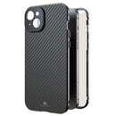 Black Rock 360 Glas Cover Voor Apple IPhone 15 Plus Real Carbon