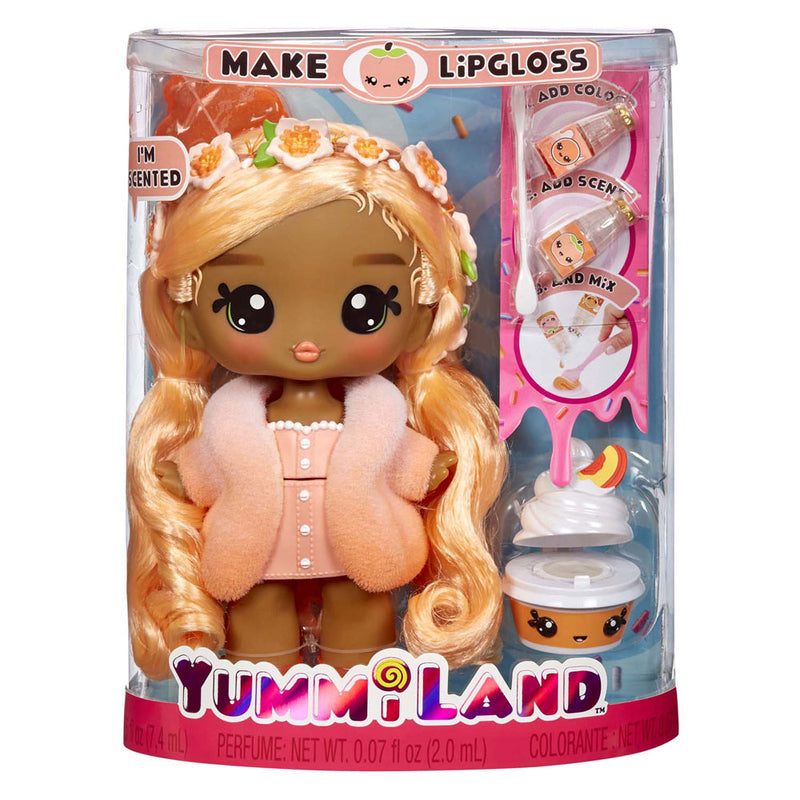 Yummiland Grote pop + lipglossdiertje - Piper Peach