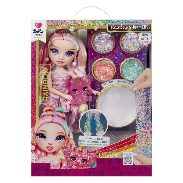 Rainbow High Glitters met Slijm Modepop - Bella