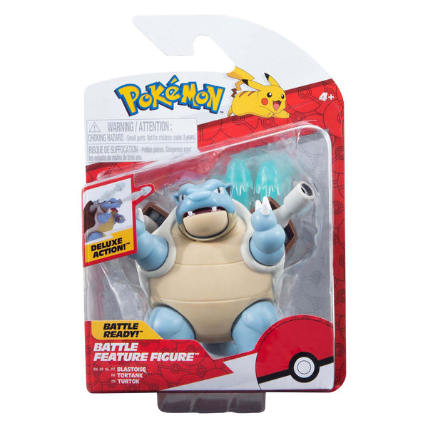 Pokémon Battle Feature Figuur - Blastoise Water Missie