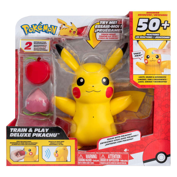 Pokémon - Deluxe Train & Play Pikachu Speelset