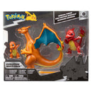 Pokémon Evolution Multipacks  Figuur - Charmander, Charmeleon & Charizard