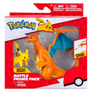 Pokémon Battle Feature Figuurset - Glurak en Pikachu - 2dlg.