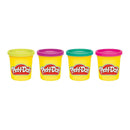 Play-Doh 4 Pack Levendige Kleuren