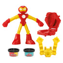 Play-Doh Marvel Iron Man Blast Launcher - 2 Kleipotjes