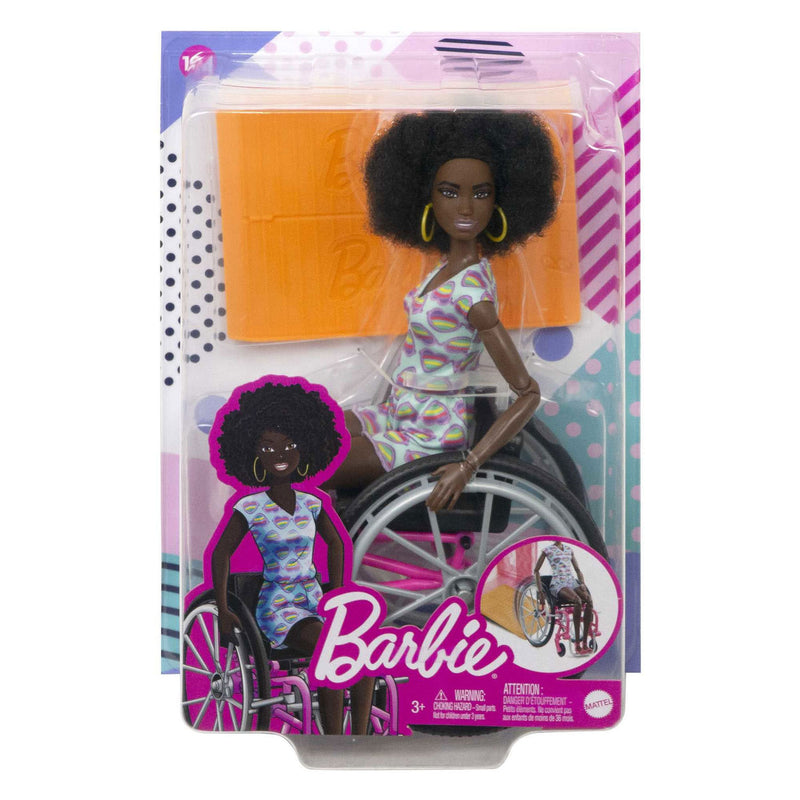 Barbie Fashionistas Modepop in Rolstoel