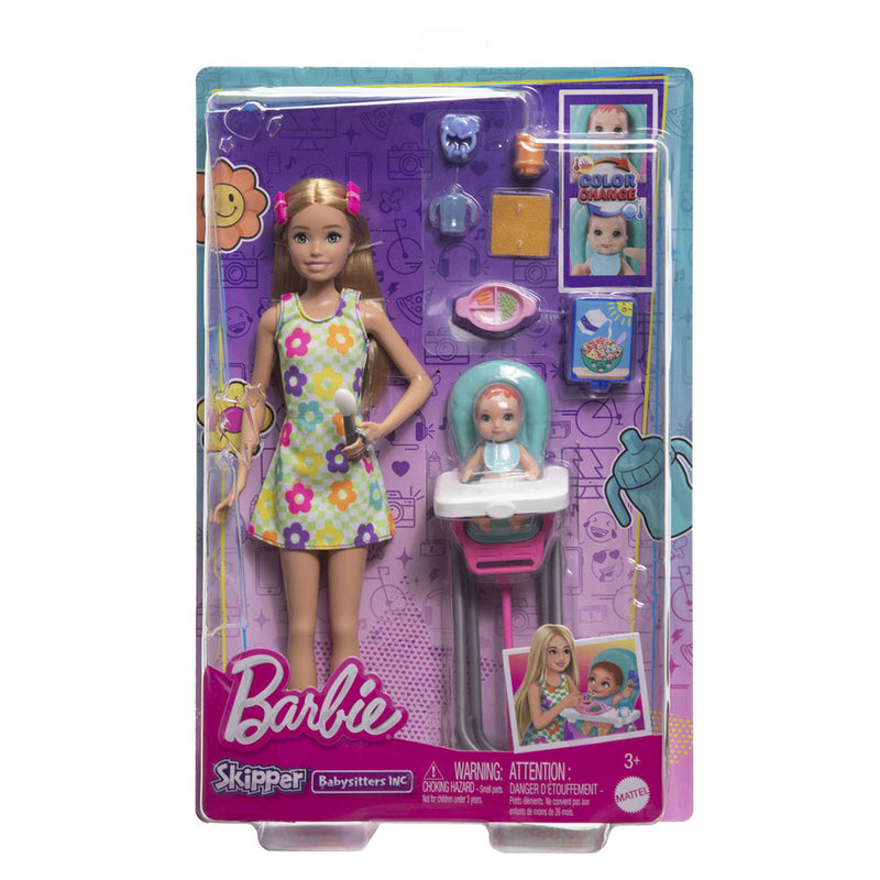 Barbie Skipper Oppas Speelset