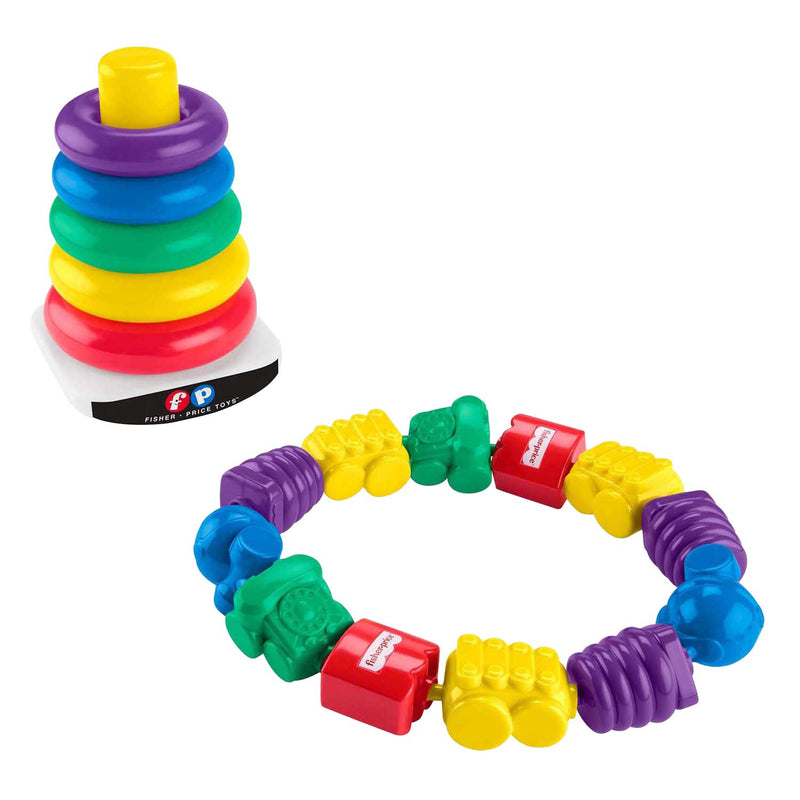 Fisher Price Stapeltoren en Klikkralen