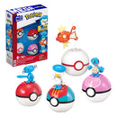 Mega Construx Pokémon Bouwset - Magikarp, Shellder en Quaxly