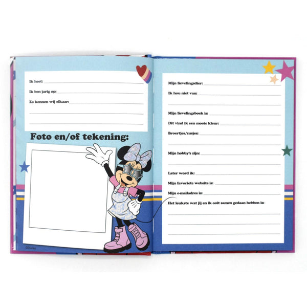 Vriendenboek Minnie Mouse