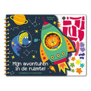 Stickeren op nummer - Mijn avonturen in de ruimte