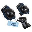 HUDORA Biomechanische Elleboog- en Kniebeschermer Set Comfort S - Blauw