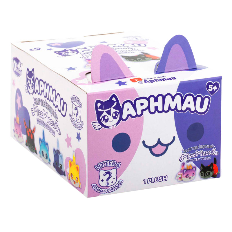 Aphmau & Friends  6 Verrassing MeeMeows Knuffel Pluche, 15cm