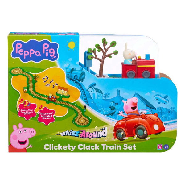 Peppa Pig Whizz Around - Clickety Clack Trein Set
