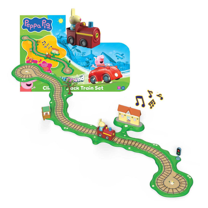 Peppa Pig Whizz Around - Clickety Clack Trein Set