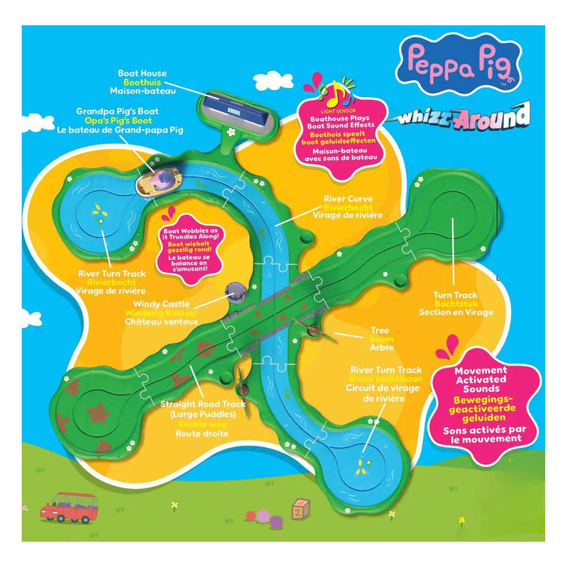 Peppa Pig Whizz Around - Bobbing Along Boot Set