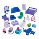 Peppa Pig Houten Poppenhuis met 9 Kamers