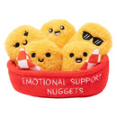 Emotional Support Nuggets Knuffels - 6dlg.
