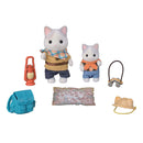 Sylvanian Families 5763 Duo Avonturies Latte Kat Broer en Baby