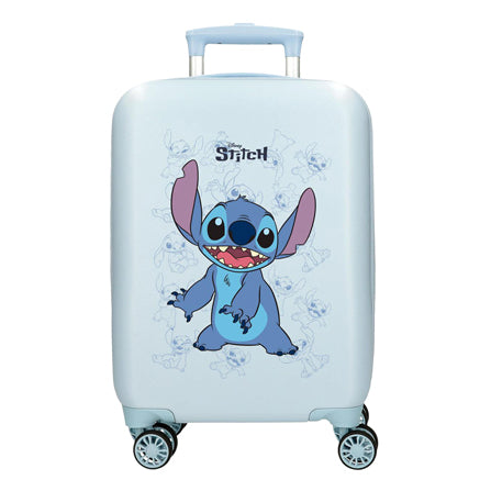 Trolleykoffer Happy Stitch Blauw, 50cm
