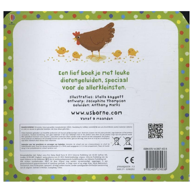 Baby's Eerste Geluidenboek - De Boerderij