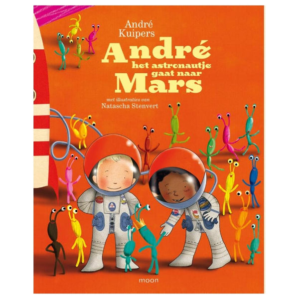 Andre het astronautje gaat naar Mars
