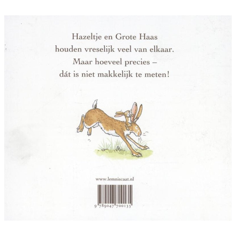 Raad eens hoeveel ik van je hou