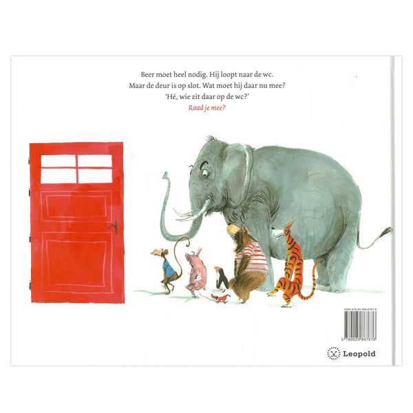 Hé, wie zit er op de wc?