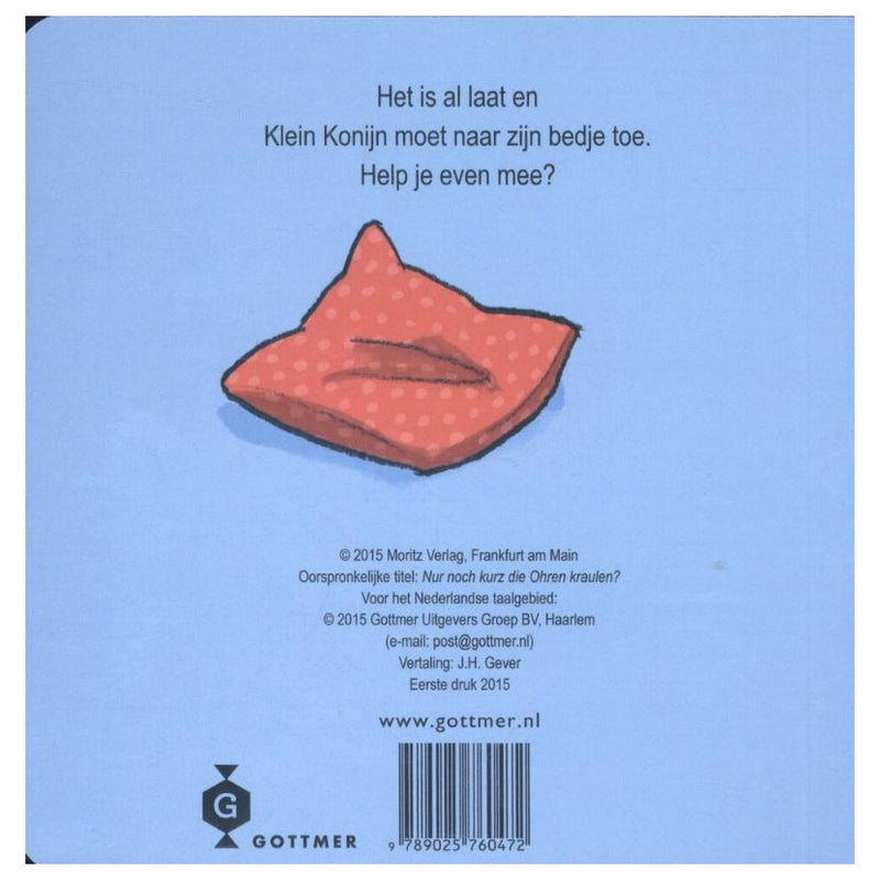 Nog even achter mijn oortjes kriebelen