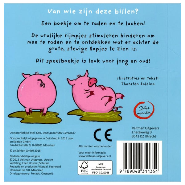 Van wie zijn deze billen?