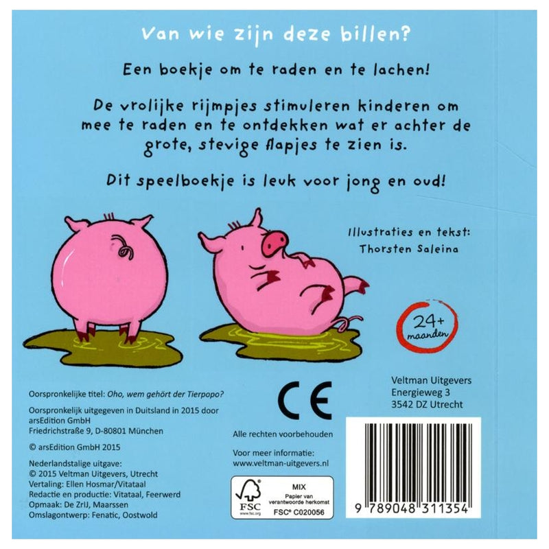 Van wie zijn deze billen?