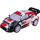 Nikko RC Rally Toyota Gazoo 1:18 + Licht Zwart/Wit/Rood