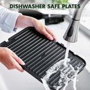 GreenPan Elite Contactgrill RVS/Zwart