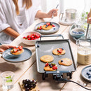 BK Teppanyaki Bakplaat Donkerblauw/Grijs