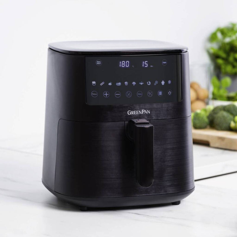 GreenPan Bistro XXL Airfryer 7.2L 1650W Zwart