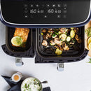 BK Supreme XXXL Dubbele Airfryer 3L+6L 2850W Donkerblauw