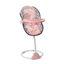 3in1 Poppenstoel 42x40x40 cm Grijs/Roze