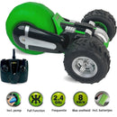Gear2Play RC Air Rebound Stuntauto met 3 Wielen Groen/Zwart
