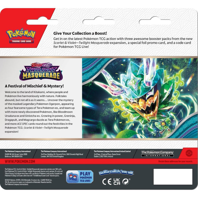 Pok&eacute;mon Scarlet &amp; Violet Temporal Forces Boosterblister
