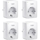 TP-Link Tapo P110 Slimme Stekker 4 Stuks Wit