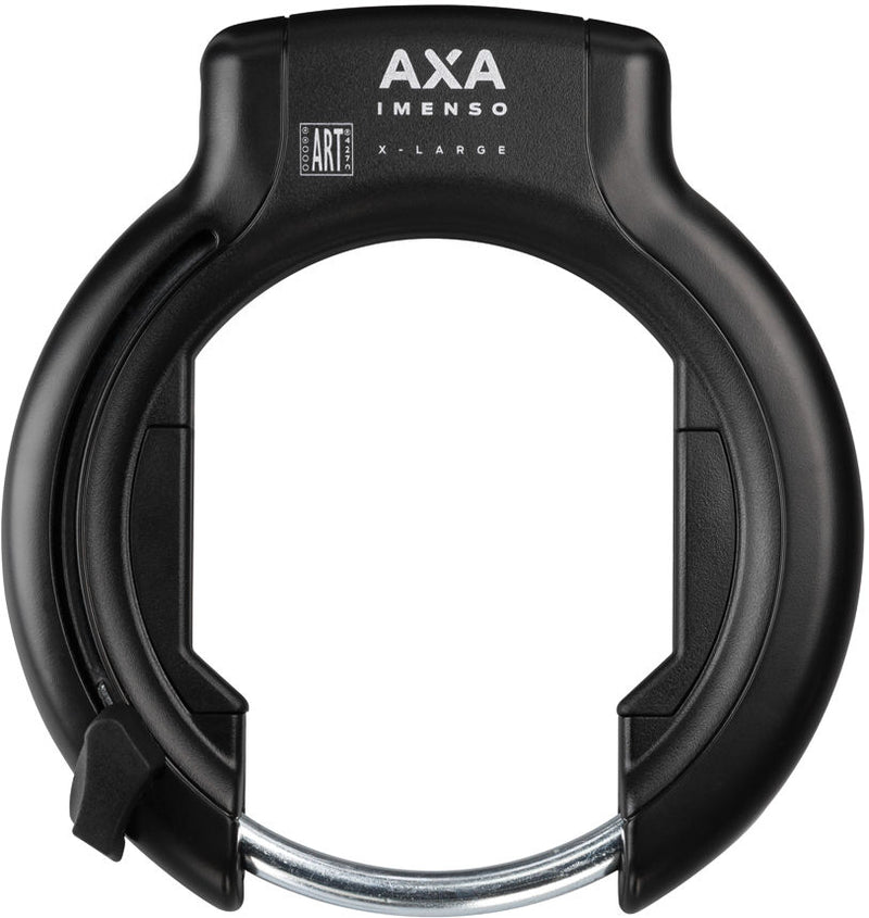 Ringslot Axa Imenso X Large met vaste sleutel - zwart (werkplaatsverpakking)