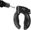 Ringslot Axa Defender Retractable met uitneembare sleutel - zwart