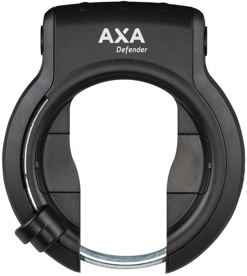 Ringslot Axa Defender Retractable met uitneembare sleutel - zwart