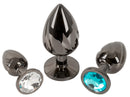 ANOS Metal Butt Plug Set Diamo