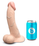 b-Vibe Slipskin 9" Curved Crea