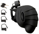 Black velvets Cock & Ball cage