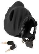 Black velvets Cock & Ball cage