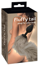 Fluffy Tail Grey