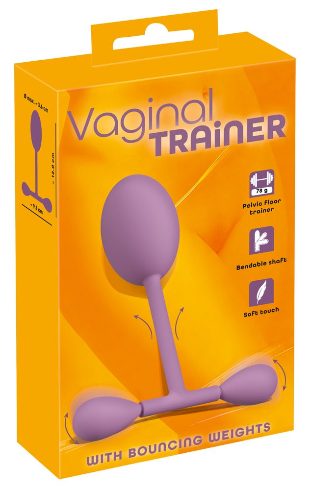 Vaginal trainer with bouncing