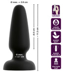 Black Velvets Silicone Plug M